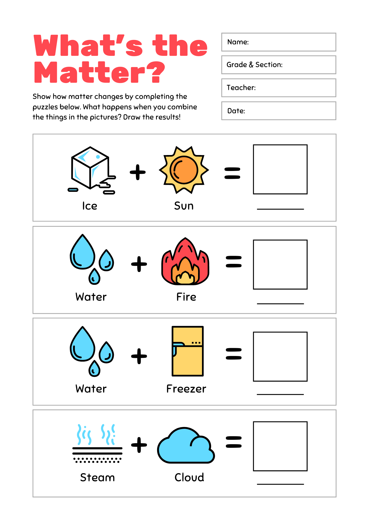 Phases Of Matter Worksheet Hot Sex Picture