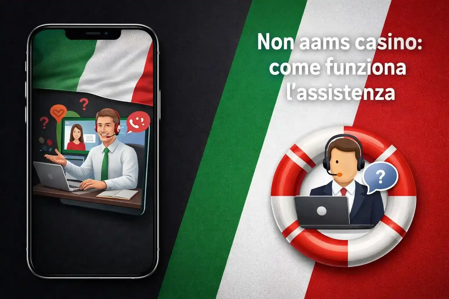 Non aams casino: come funziona l’assistenza